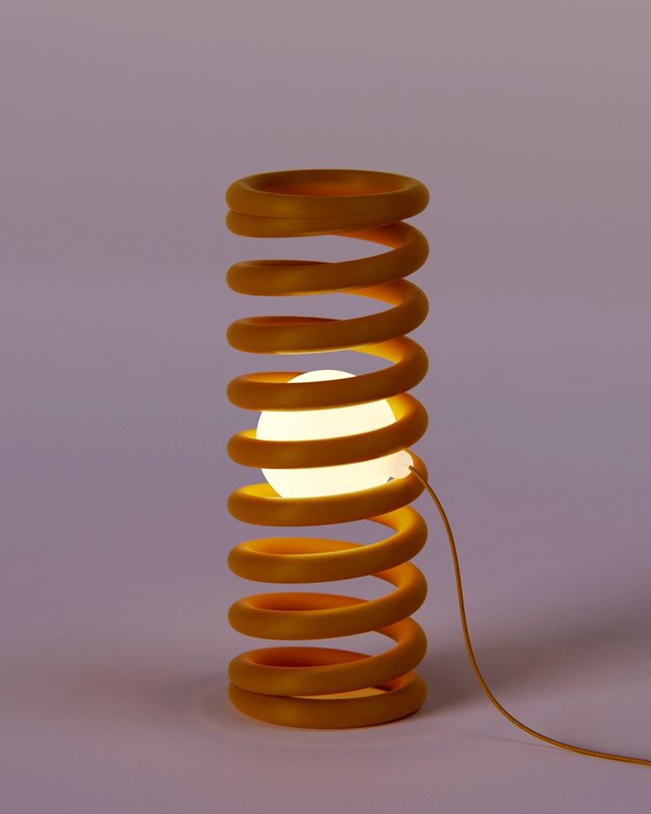 Spiral Helix Lamp