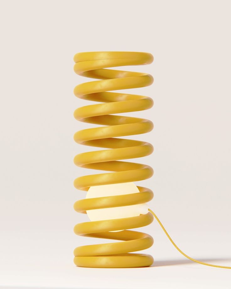 Spiral Helix Lamp